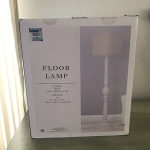 White Floor Lamp